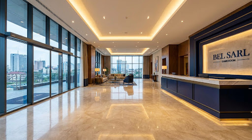 Luxury Hotel Lobby